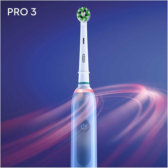 Oral-B Pro 3 3000 Електрическа Четка за Зъби с Таймер Син