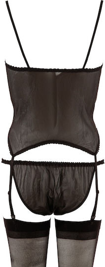Cottelli Collection Basque Set Black