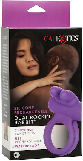 Calexotics Dual Rockin' Rabbit Purple