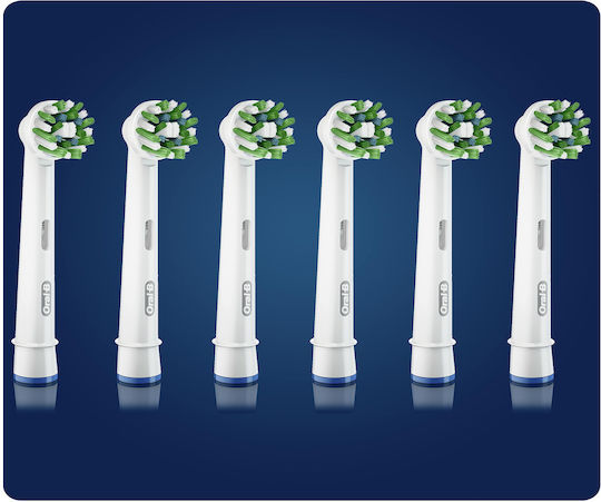 Oral-B CrossAction Electric Toothbrush Replacement Heads Mega Deal Pack 160534 6pcs