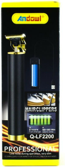 Andowl Rechargeable Hair Clipper Black Q-LF2200