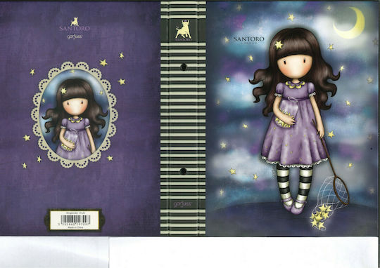 Santoro Clipboard with 2 Rings 2/26 for Paper B5 19709 (Μiscellaneous colours) 1pcs 19709-1