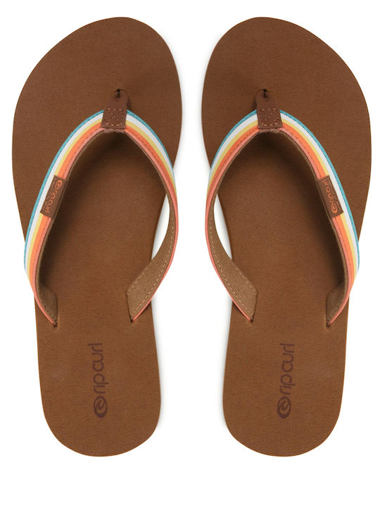 Freedom Women's Flip Flops Tabac Brown