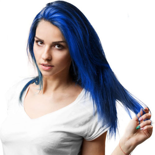 Paintglow Rebellious Semi Permanent Haarfärbemittel Προσωρινή Βαφή Μαλλιών Electric Blau 70ml