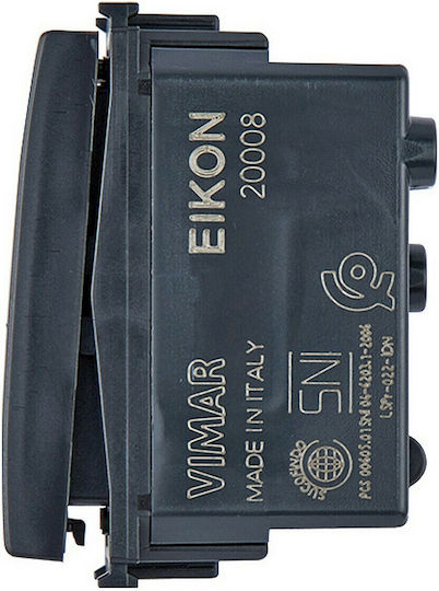 Vimar Eikon Knopf Controller in Gray Farbe 20008