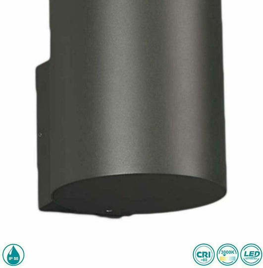 Faro Barcelona Thon Επιτοίχιο Εξωτερικό Σποτ LED IP55 15W 18.5x14εκ.