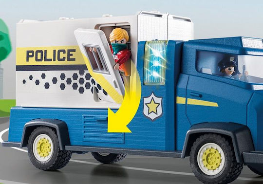 Playmobil Патица при повикване Полицейски автомобил за 3+ години години