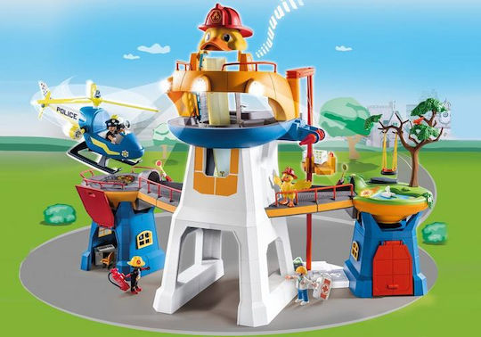Playmobil Duck On Call Αρχηγείο για 3 ετών