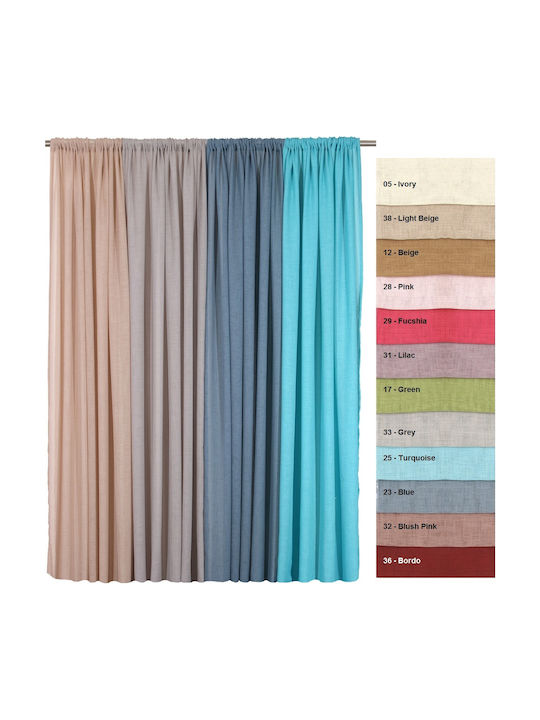 Anna Riska Curtain with Pencil Pleat Des 103 Lilac 418771 280x270cm