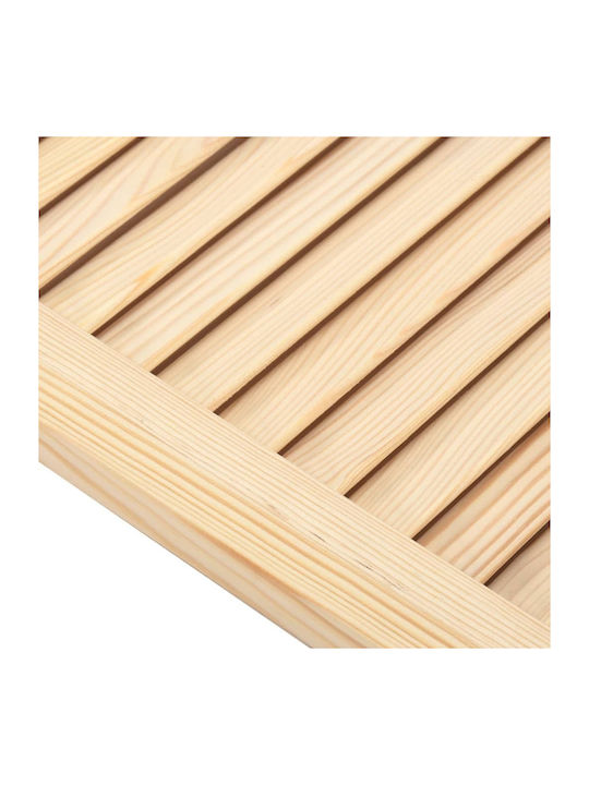 vidaXL Rectangular Bookcase Door made of Solid Wood Pine 39.5x59.4cm 151112 1pcs