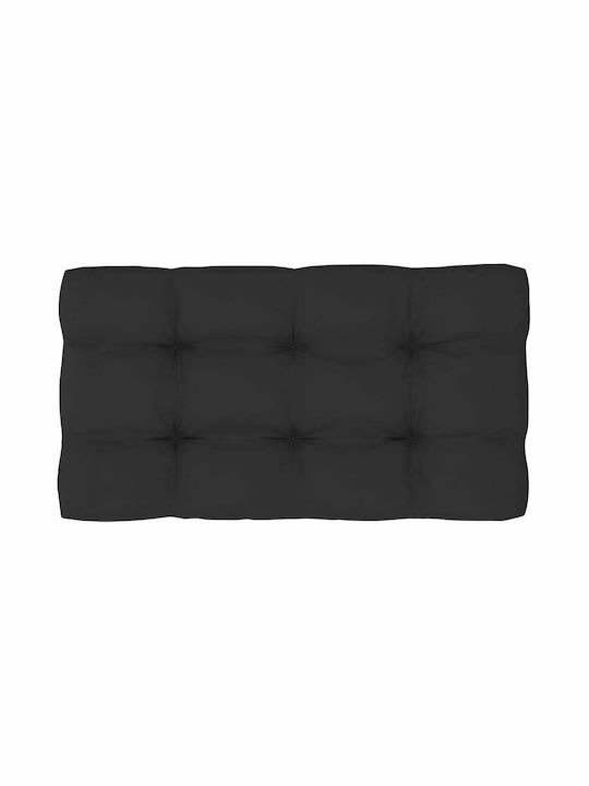 Ecksofa Außenbereich aus Paletten mit Kissen 110x65x55cm