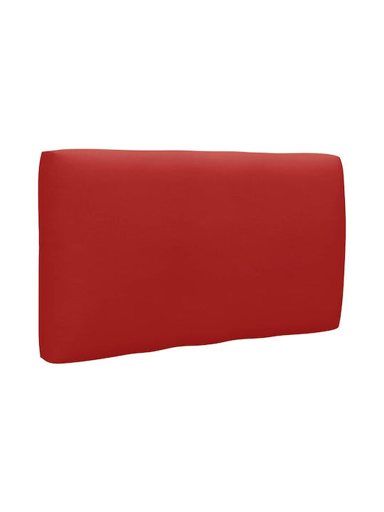 Ecksofa Außenbereich aus Paletten mit Kissen 110x65x55cm