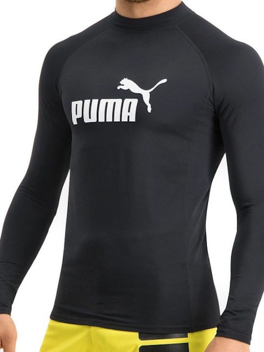 PUMA Αντηλιακή Μπλούζα Μαύρη