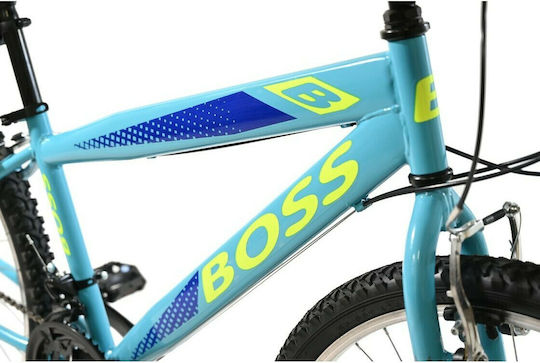 Boss S 26" Green Mountain Bike with 21 Speeds