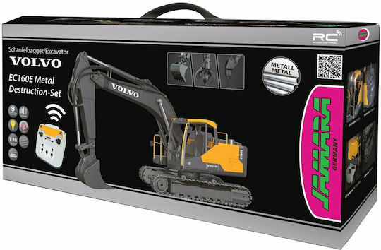 Jamara DiggerVolvo EC160E Metal Remote Controlled Excavator