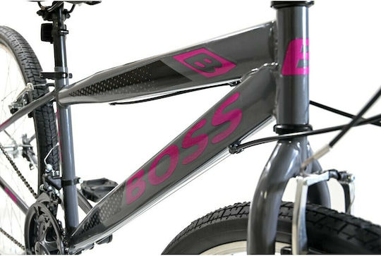 Boss Boss Microshift 26" 2022 Μωβ Mountain Bike με 21 Ταχύτητες