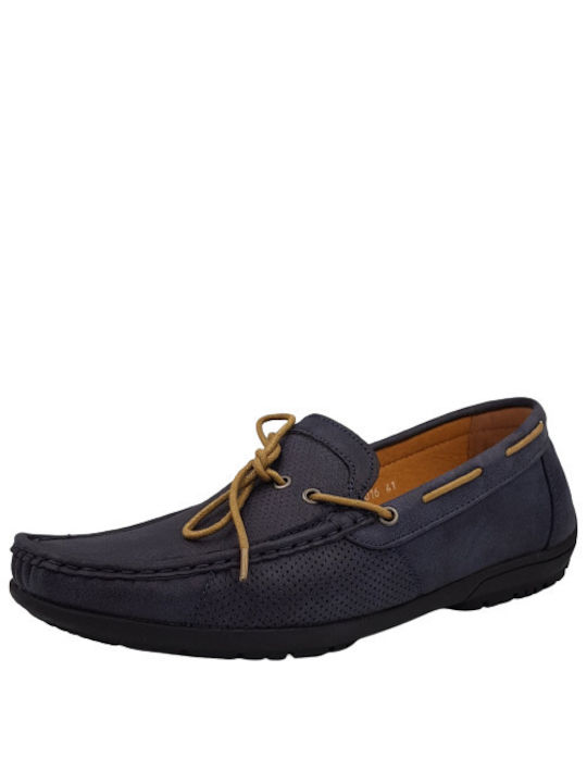 B-Soft Ανδρικά Boat Shoes σε Μπλε Χρώμα