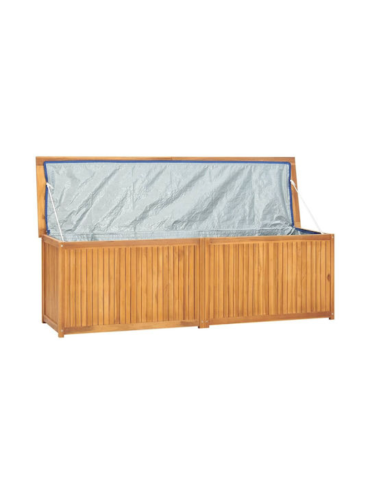 vidaXL Outdoor Storage Box Brown L175xW50xH53cm