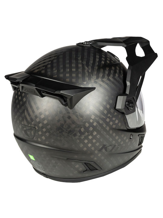 Klim Krios Pro Matt Black Motorradhelm Ein-Aus DOT / ECE 22.05