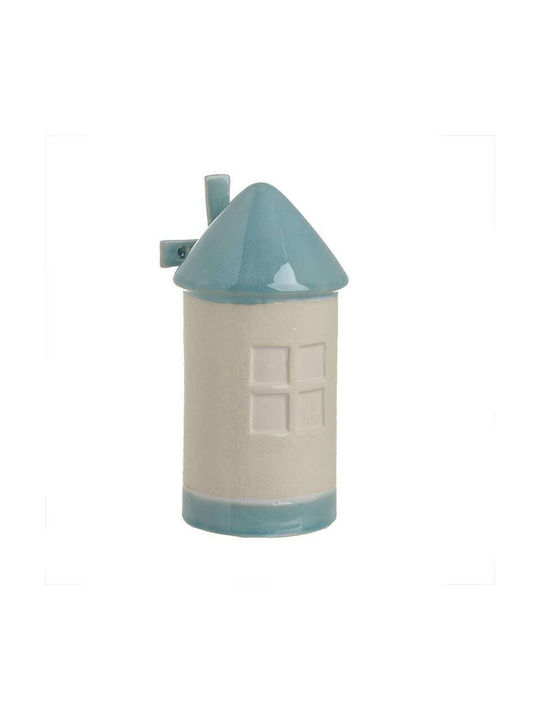 Inart Decorative Windmill made of Ceramic Material 10x10x20cm 1pcs