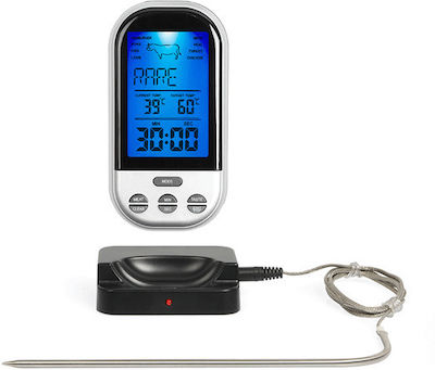 Livoo Wireless Digital BBQ Thermometer with Probe 0°C / +250°C