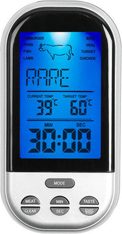 Livoo Wireless Electronical BBQ Thermometer with Probe 0°C / +250°C