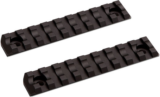 Asg Rail Short 9 Slots 2pcs