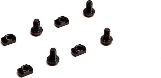 Asg M-Lok Rail Short 3 Slots 2pcs