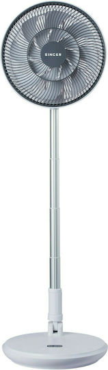 Singer Pedestal Fan 3 in 1 15W Diameter 25cm with Remote Control