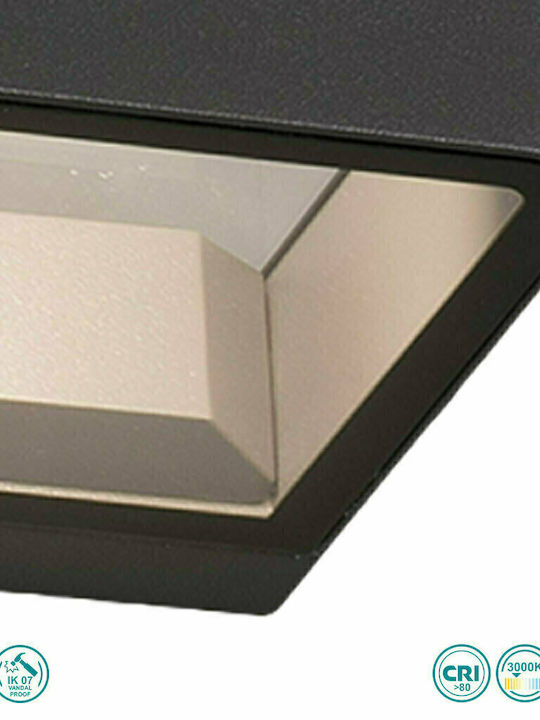 Faro Barcelona Axel Wall-Mounted Outdoor Ceiling Light LED IP65 6W 14x12εκ.