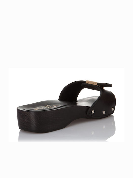 Sante Day2Day Women's Flat Sandals in Black Color