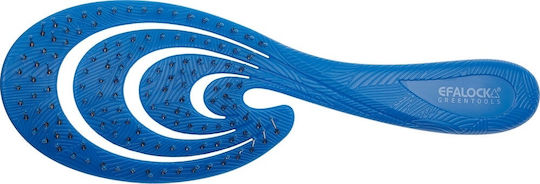 Efalock Detangling Brush Βούρτσα Μαλλιών Μπλε