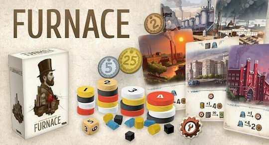 Настолна игра Furnace за 2-4 играчи 12+ години (EN) Arcane Wonders