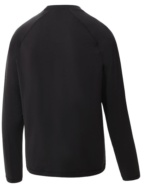 The North Face Class V UPF 40+ Ανδρική Μακρυμάνικη Αντηλιακή Μπλούζα Μαύρη