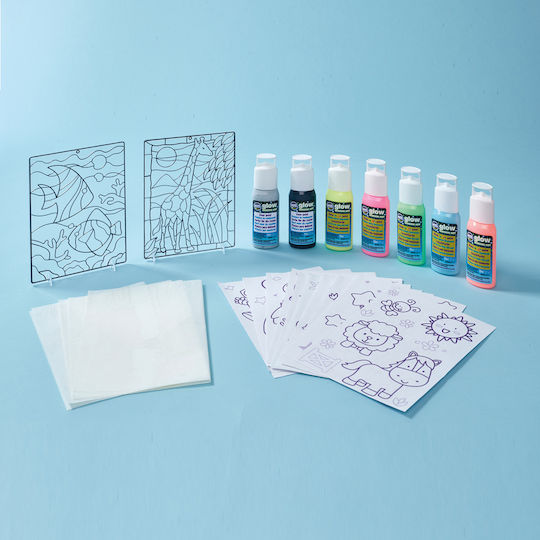 Brainstorm Pictură Creez Decoratiuni Fosforescente pentru Fereastră pentru copii de 6+ ani+ ani