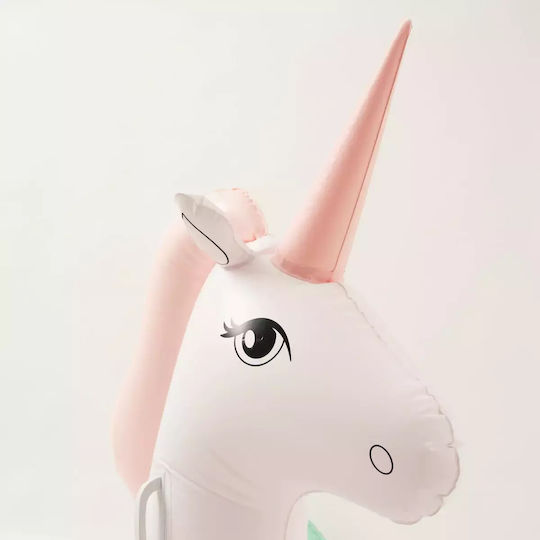 Sunnylife Inflatable Ride On Sea Unicorn with Handles White 160x135cm