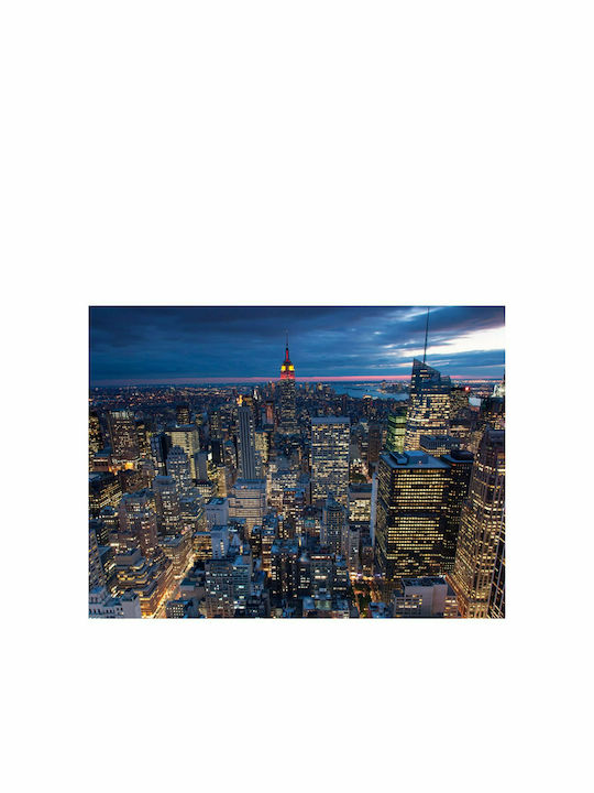 Wall Mural New York - night Fabric 250x193cm