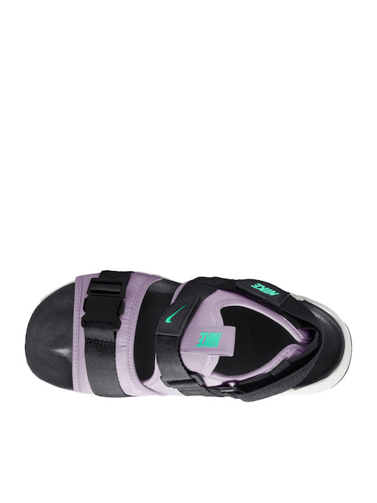 Canyon Women's Flat Sandals Sporty in Purple Color