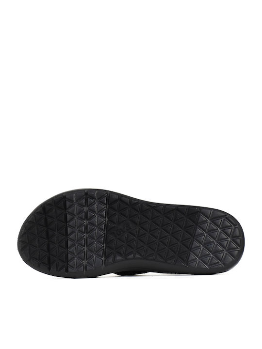 Voya Strappy Women's Flat Sandals Sporty Black