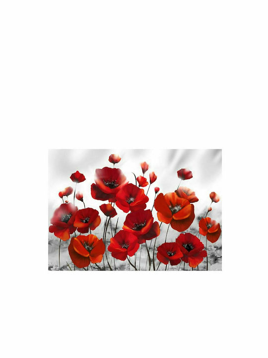 Fototapet de Perete 200x140cm Poppies in the Moonlight Tesatura