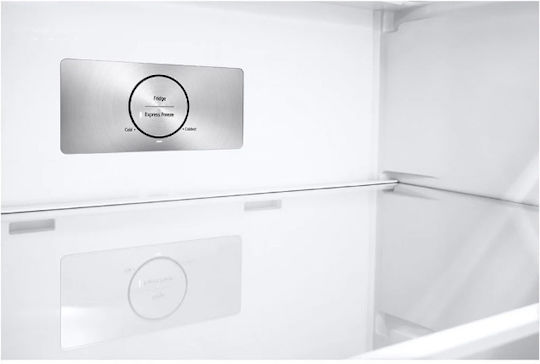 LG Ψυγείο Δίπορτο 395lt Total NoFrost Υ176xΠ70xΒ68εκ. Inox GTBV36PZGKD