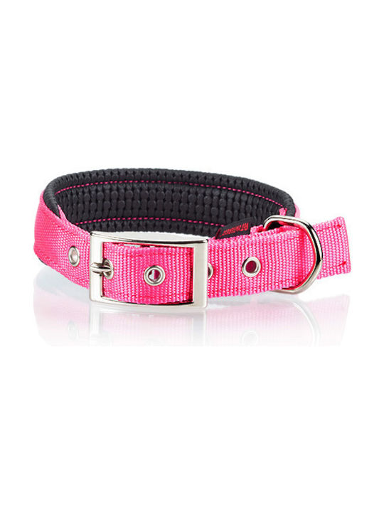 Pet Interest Neoprene Standard Dog Collar Hot Pink Small 16mm x 40cm 3040-S