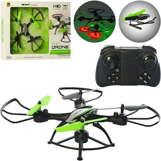 HC697 Dron cu Cameră 720p și Telecomandă Verde