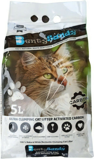 Bentysandy Carbon Bentonite Cat Litter 5lt