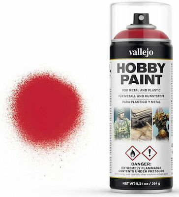 Acrylicos Vallejo Hobby Paint Model Making Paint in Spray Red 400ml 28023 VAL28023