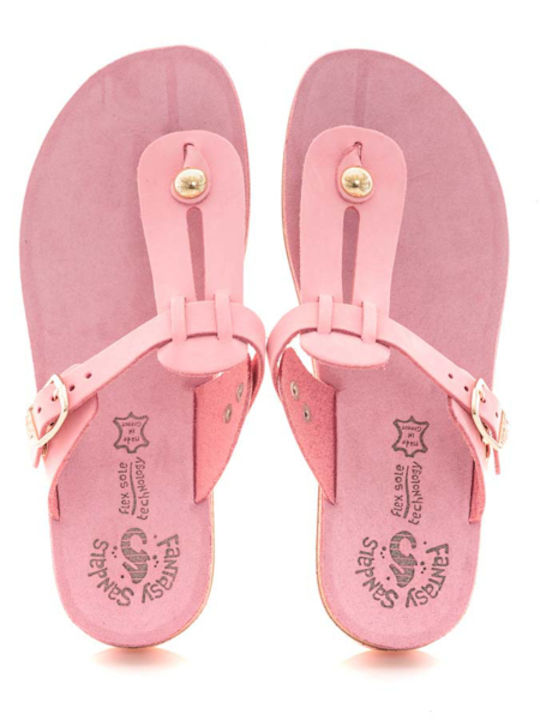Leather Women's Anatomic Sandals Mirabella Pink