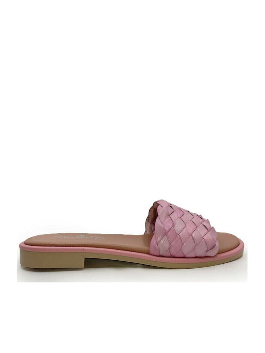 Leather Women's Anatomic Sandals Pink