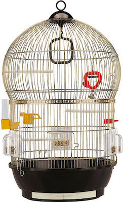 Ferplast Bird Cage Bali Brass 43,5x68,5cm 43.5x43.5x68.5cm.