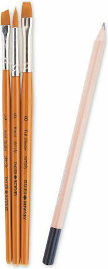 Daler Rowney Painting Set Acrylic Tempera Paint Set 12x12ml 31x23cm 25pcs