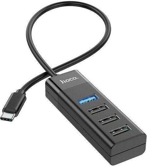 Hoco HB25 USB 3.0 Hub 4 Θυρών με σύνδεση USB-C